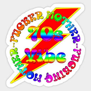 70s Vibe Sticker